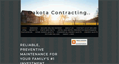Desktop Screenshot of dakotacontracting.org
